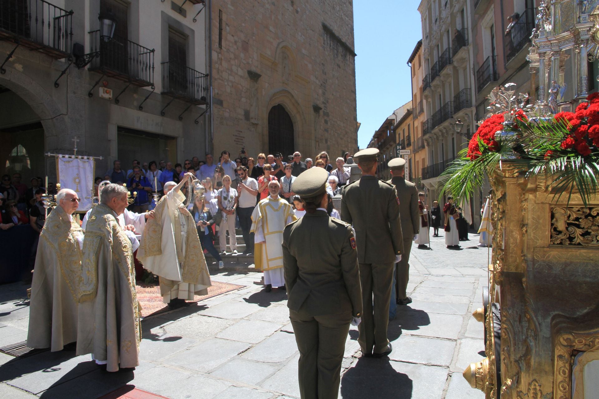 La procesión del Corpus Christi de Segovia, en imágenes