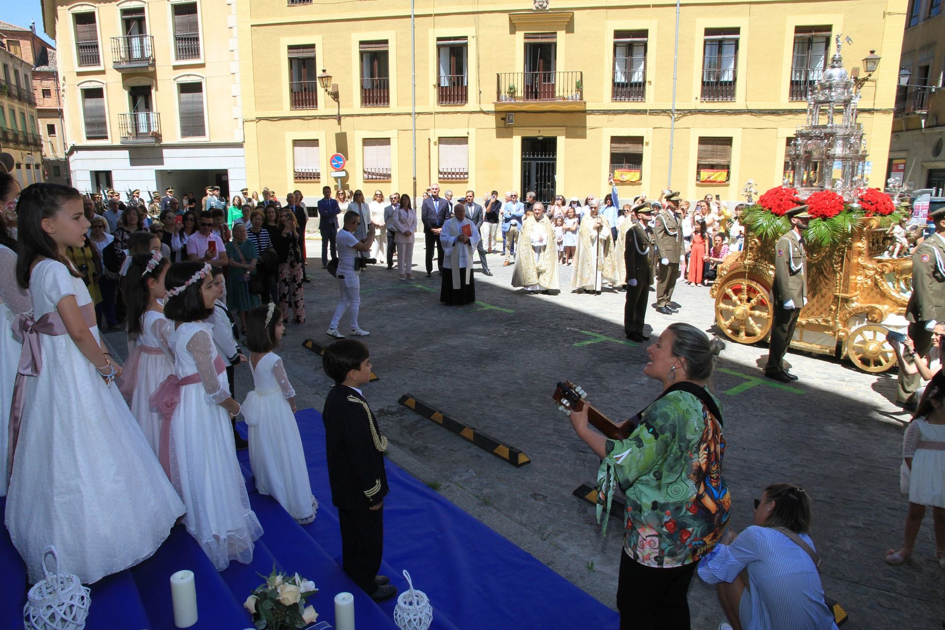 La procesión del Corpus Christi de Segovia, en imágenes