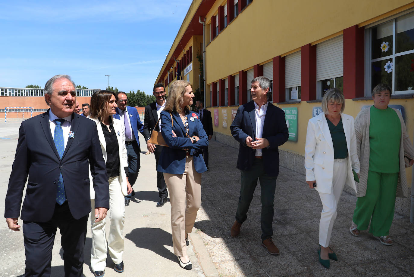 La Infanta Elena conoce una joya del patrimonio en Palencia