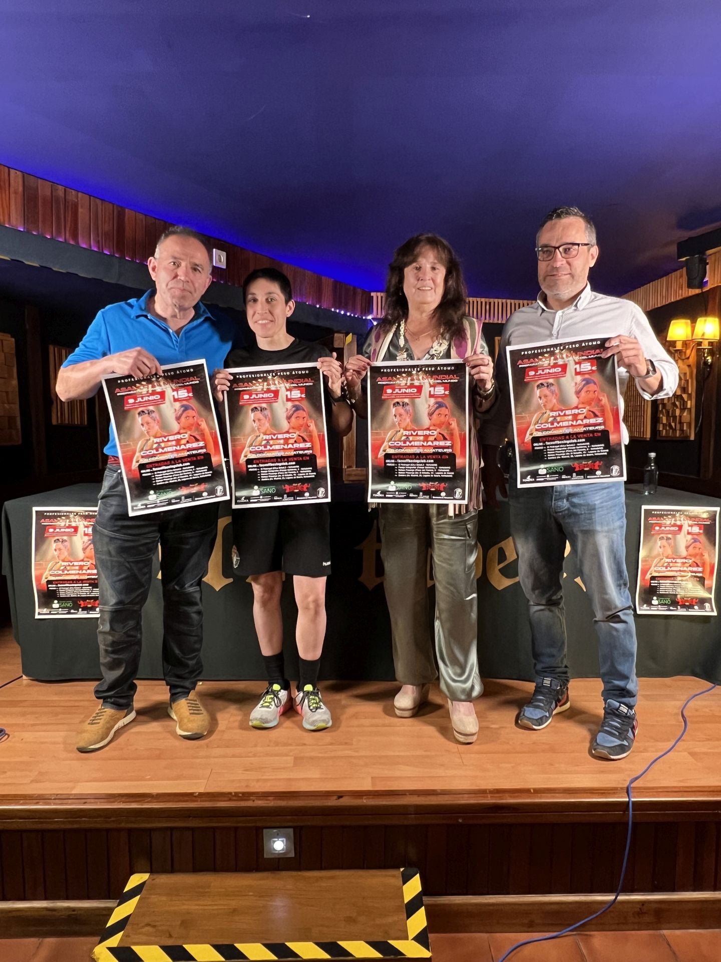 Presentación de la velada.