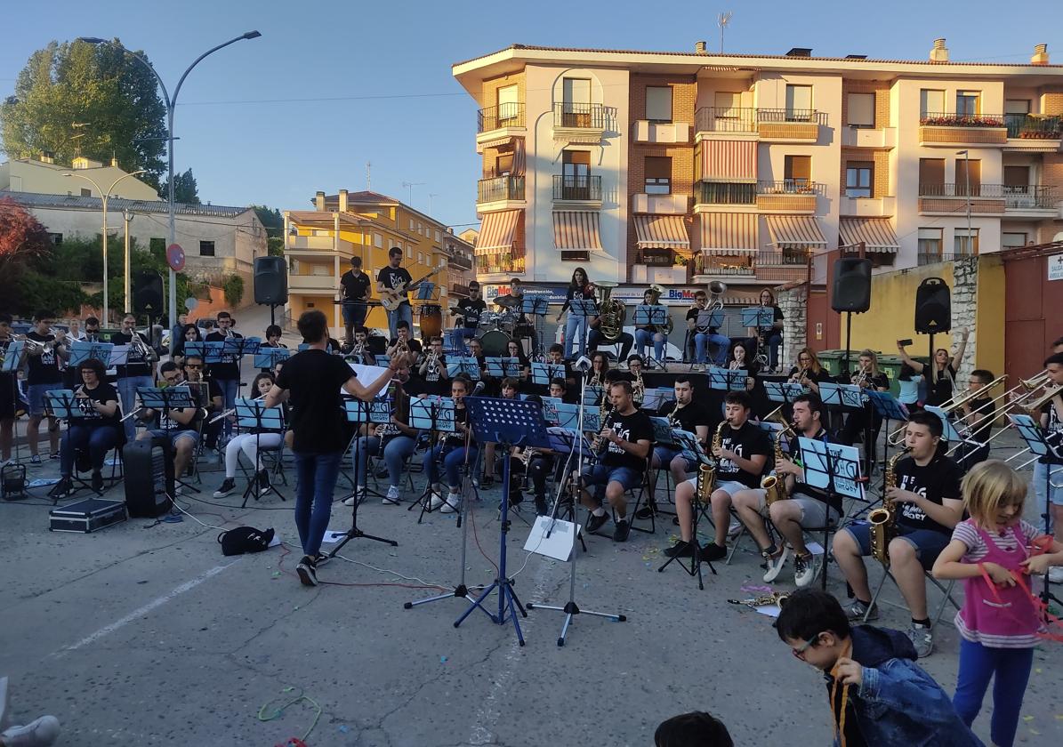 Actividad de la Escuela Municipal de Música de Cuéllar.