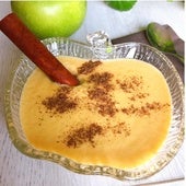 Natillas de manzana con solo tres ingredientes