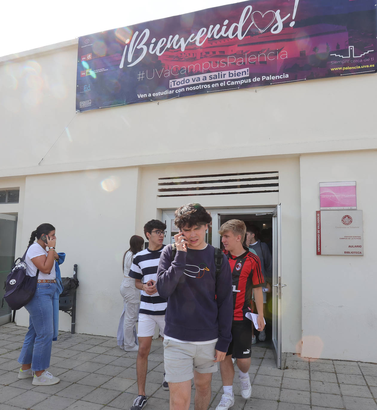 Así ha transcurrido el primer día de la EBAU en Palencia