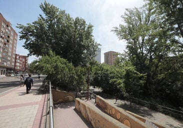 La Avenida de Gijón, un camino marcado por el Canal de Castilla