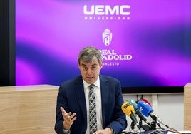 Lorenzo Alonso Nistal, presidente del UEMC Real Valladolid Baloncesto.