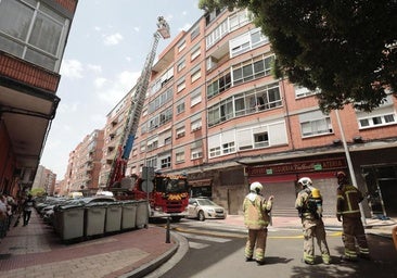 Un incendio en una cocina de La Rondilla moviliza a Bomberos y Policía