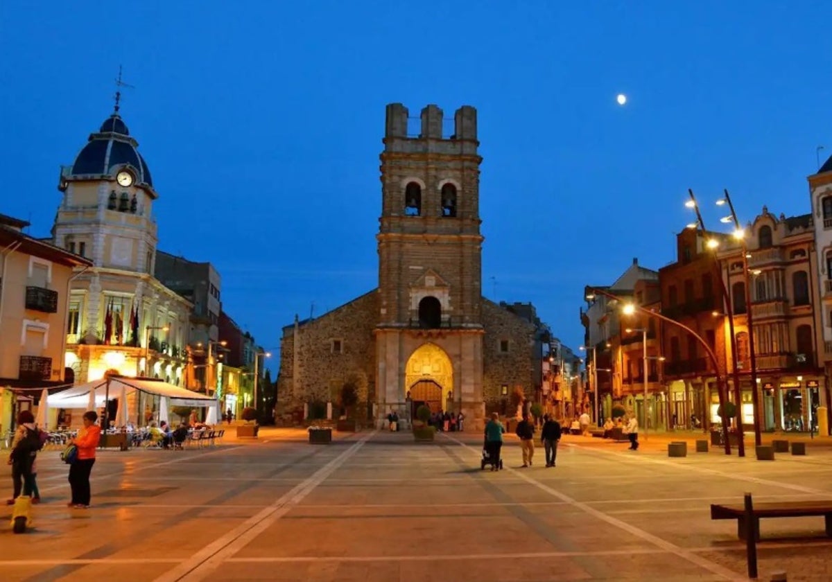 Plaza Mayor de La Bañeza.