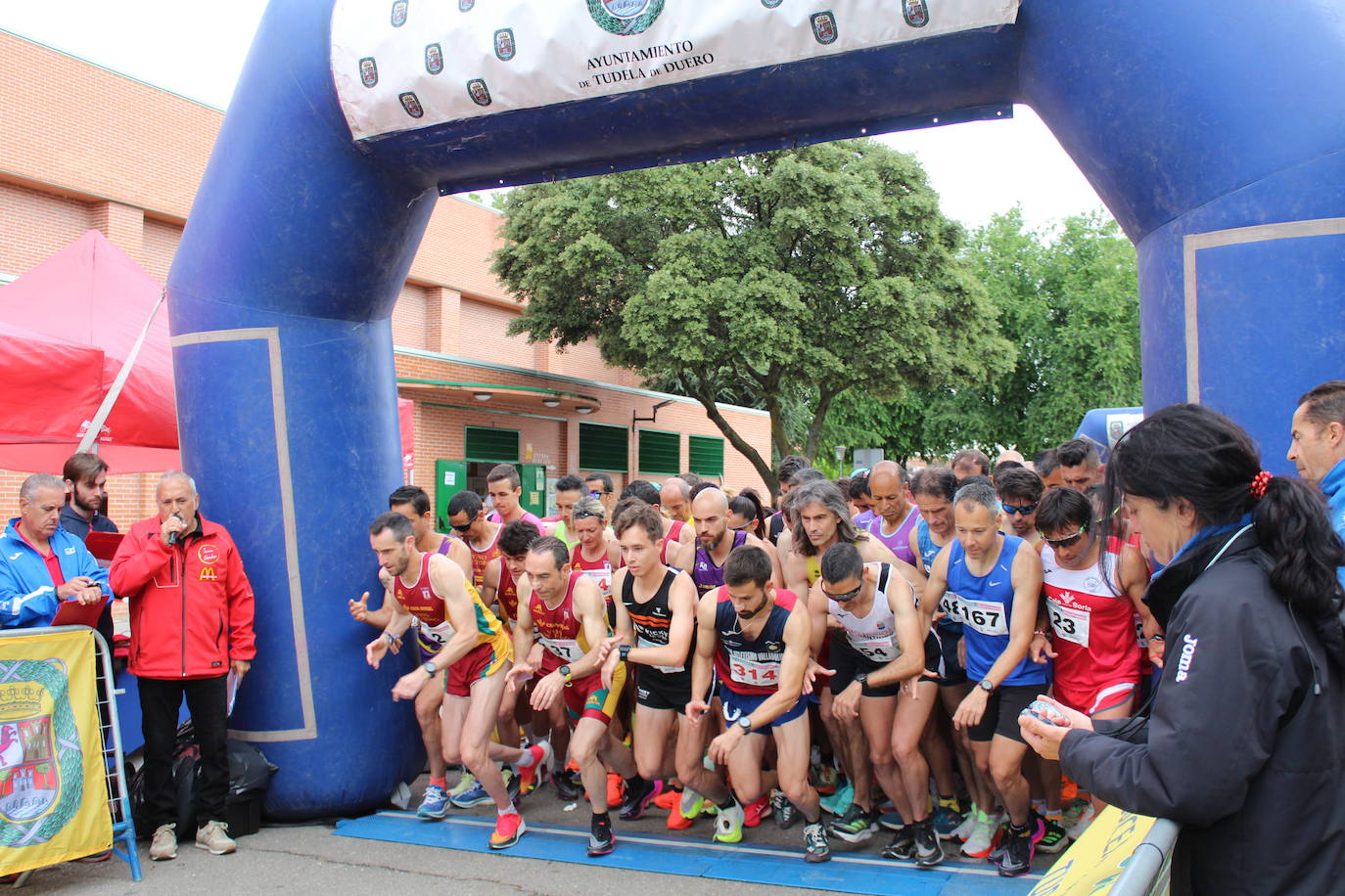 La X Carrera del Espárrago de Tudela, en imágenes