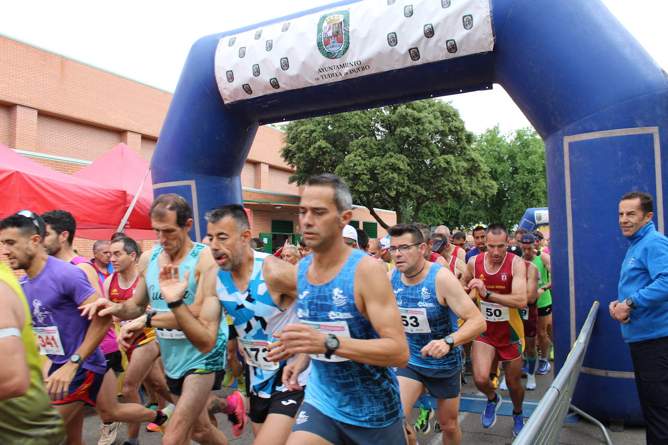 La X Carrera del Espárrago de Tudela, en imágenes