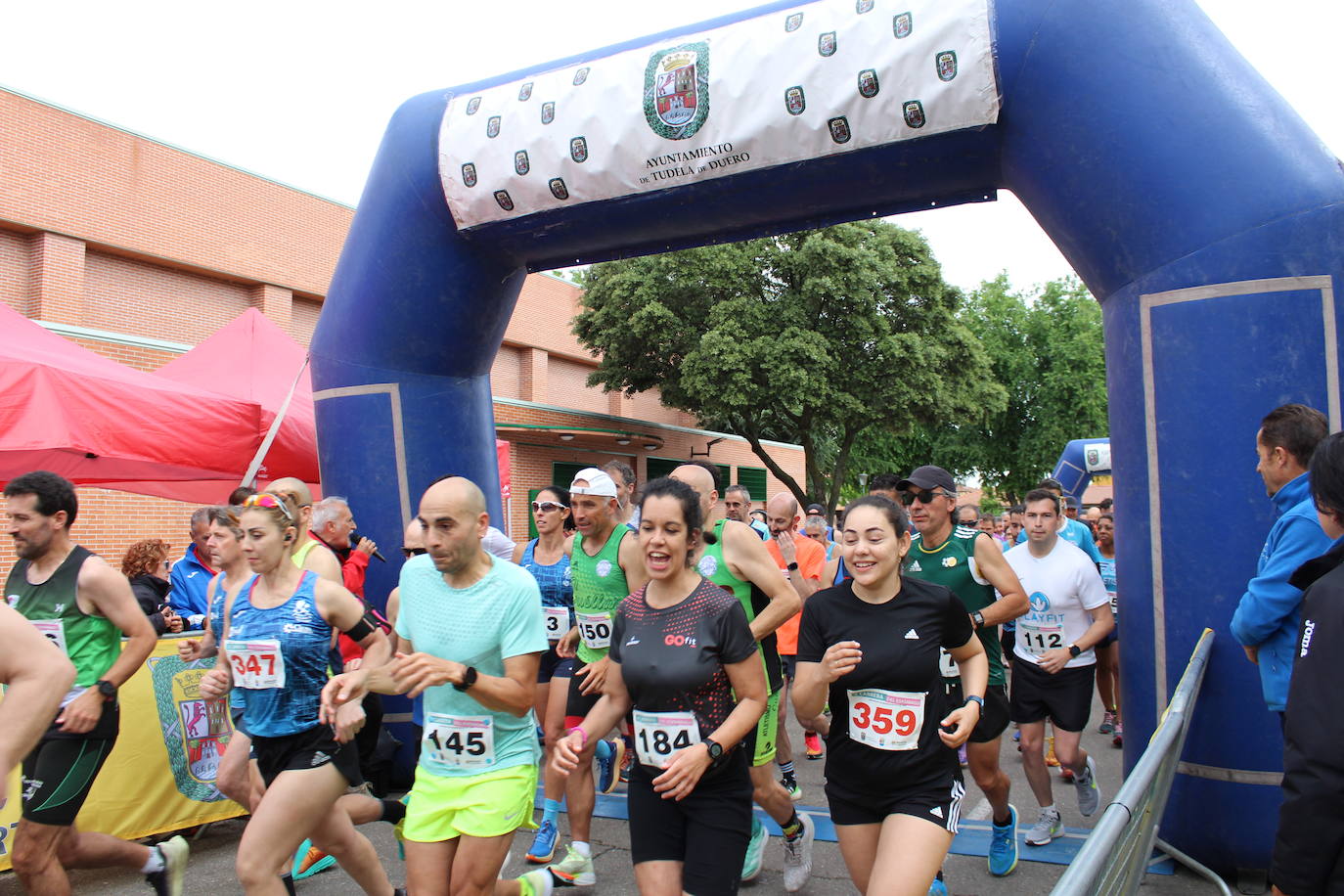 La X Carrera del Espárrago de Tudela, en imágenes