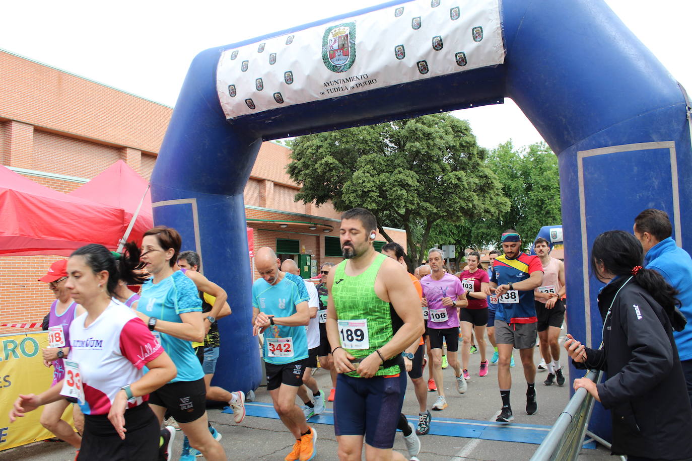 La X Carrera del Espárrago de Tudela, en imágenes