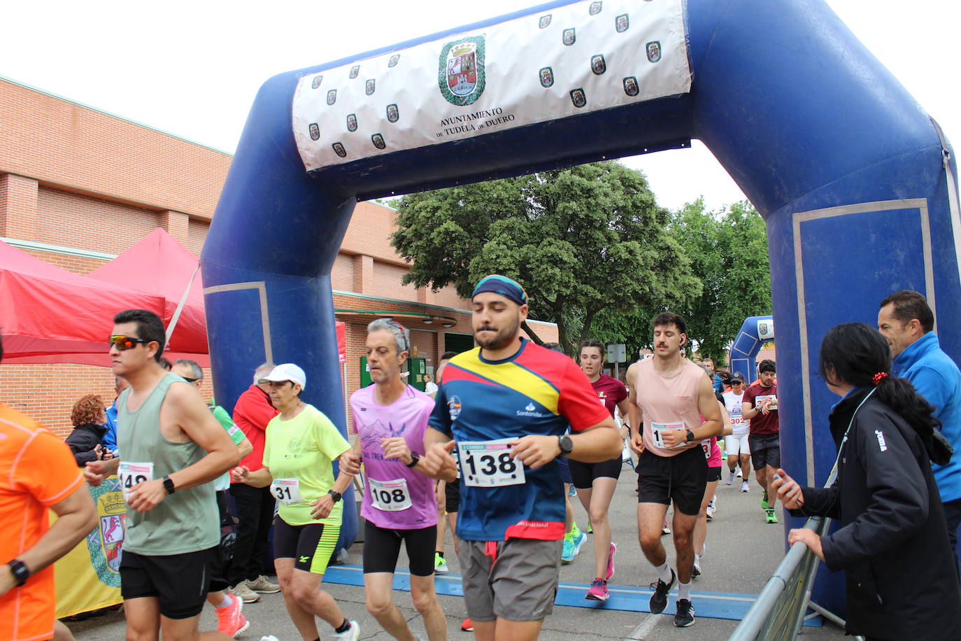 La X Carrera del Espárrago de Tudela, en imágenes