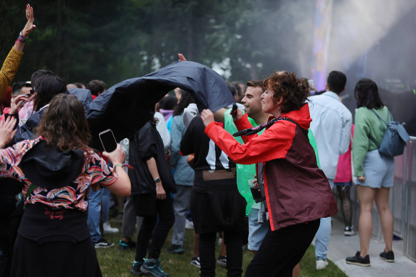 La lluvia no puede con el calor musical del Palencia Sonora