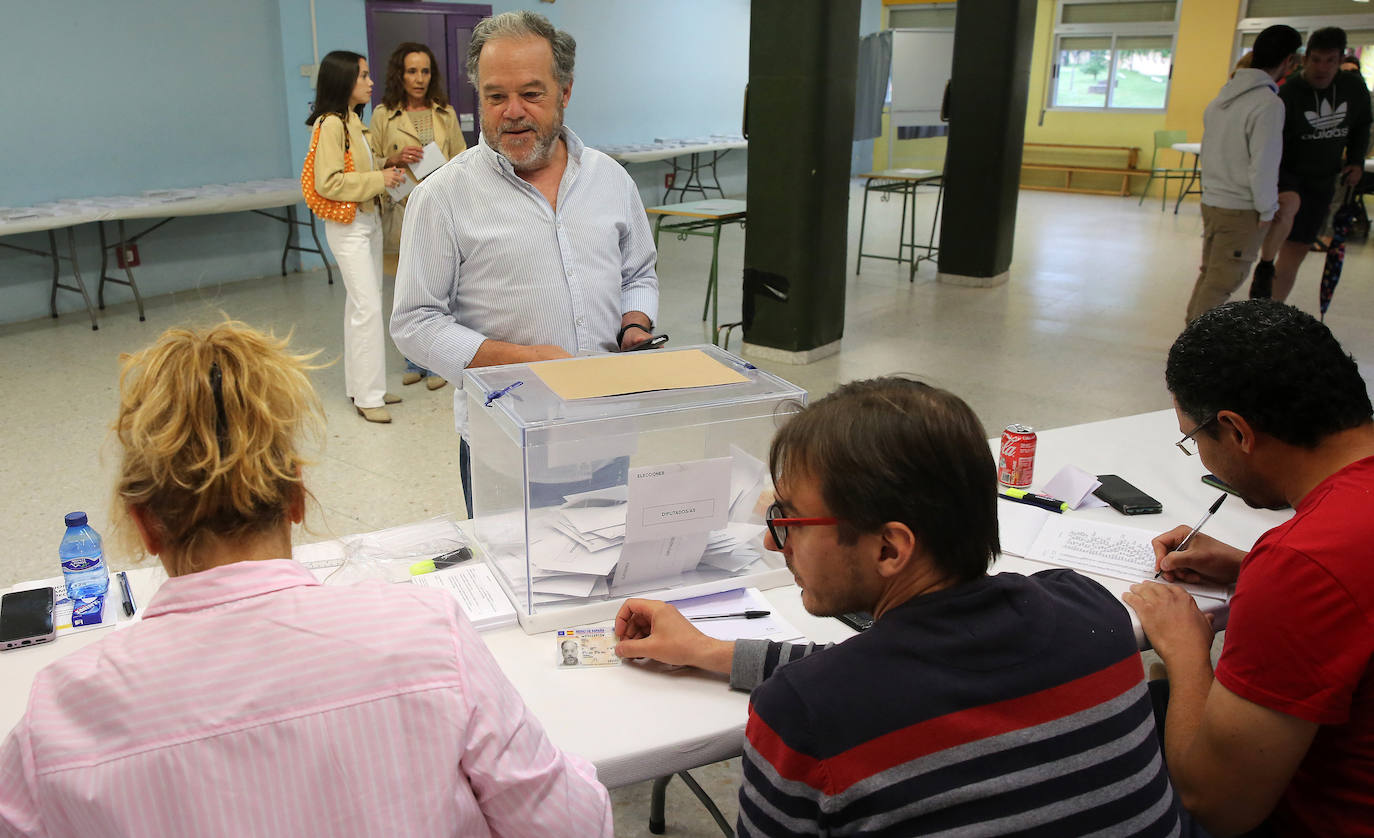 Votaciones de las elecciones europeas en la provincia de Segovia