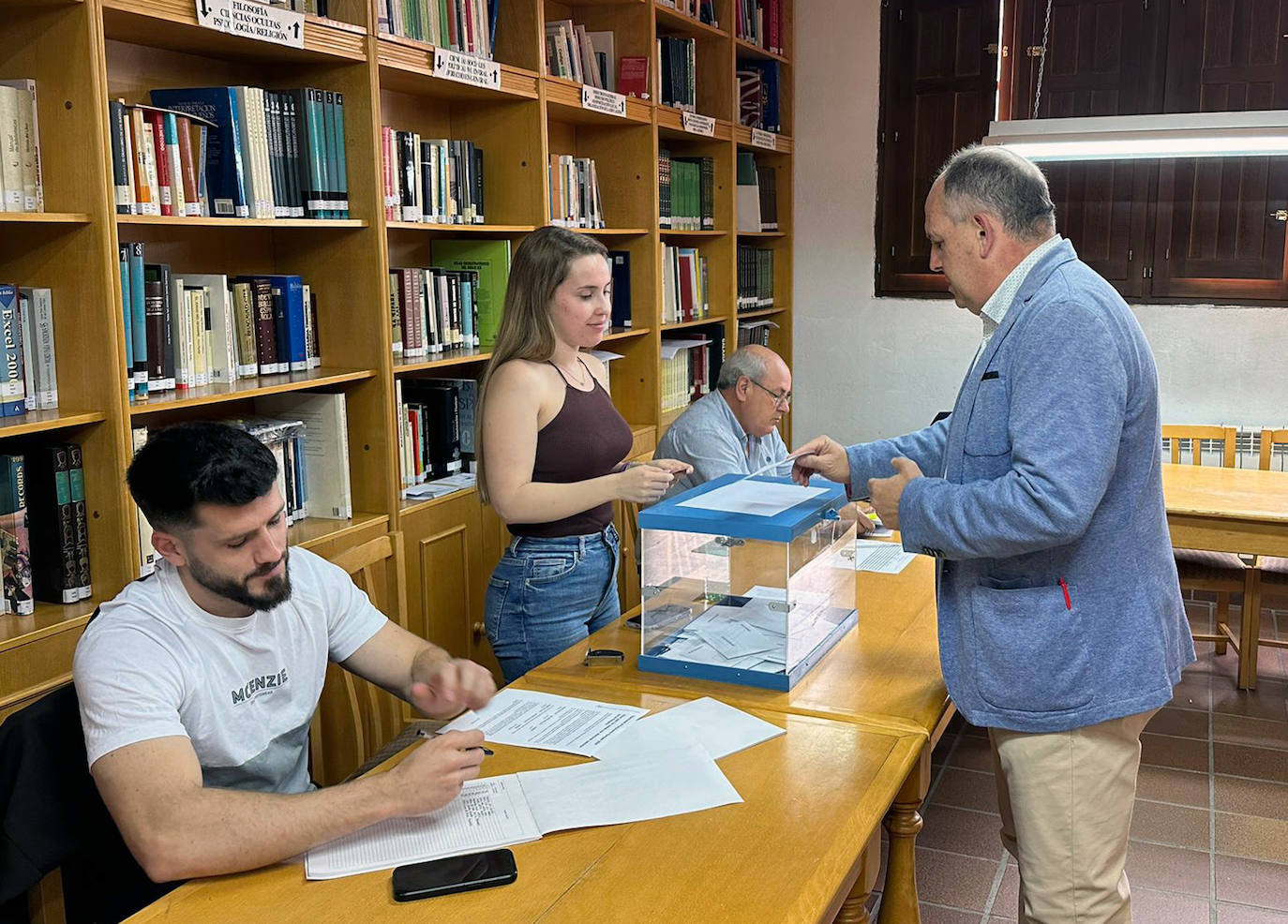 Votaciones de las elecciones europeas en la provincia de Segovia