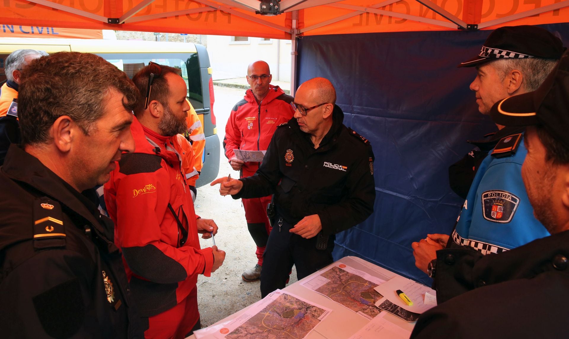 Dispositivo de búsqueda de un anciano en Segovia