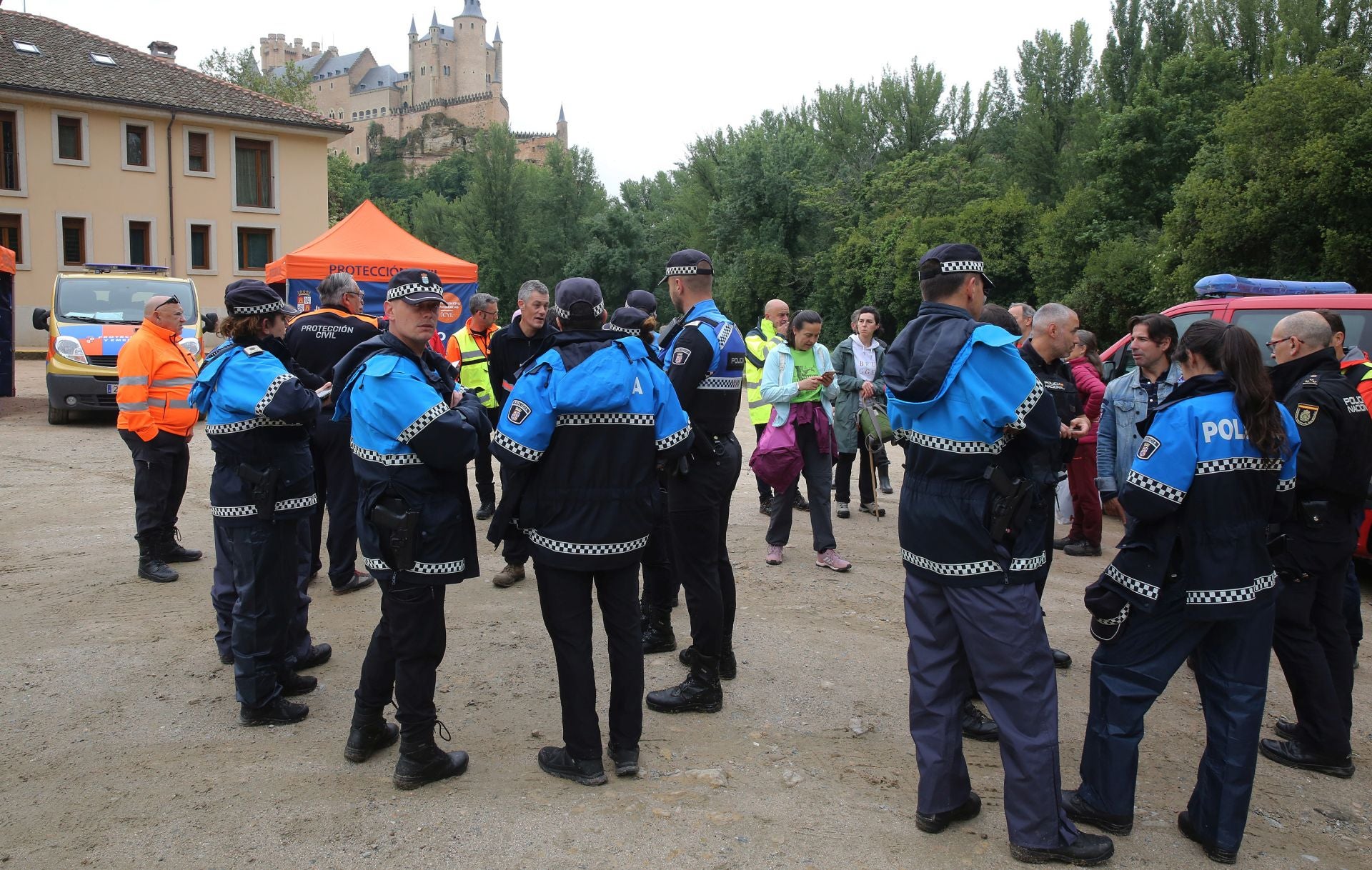 Dispositivo de búsqueda de un anciano en Segovia