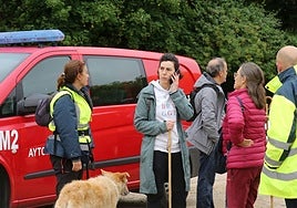 Multitud de personas participan en las labores de búsqueda del anciano desaparecido en Segovia