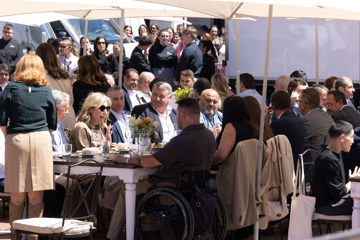 Invitados a degustar los platos creados por los concursantes de MasterChef Celebrity en Valladolid