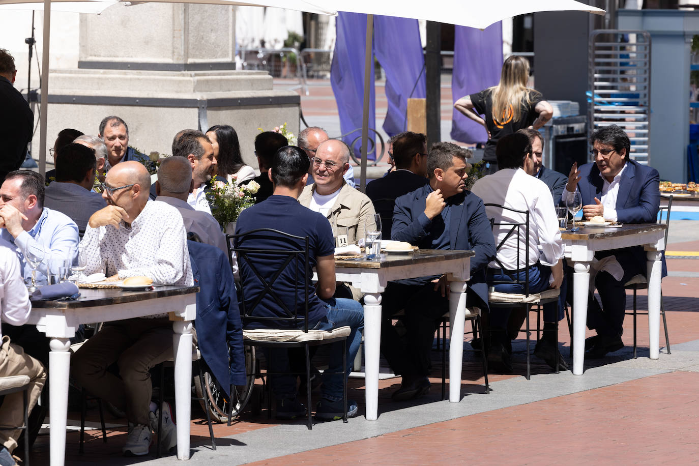 Invitados a degustar los platos creados por los concursantes de MasterChef Celebrity en Valladolid