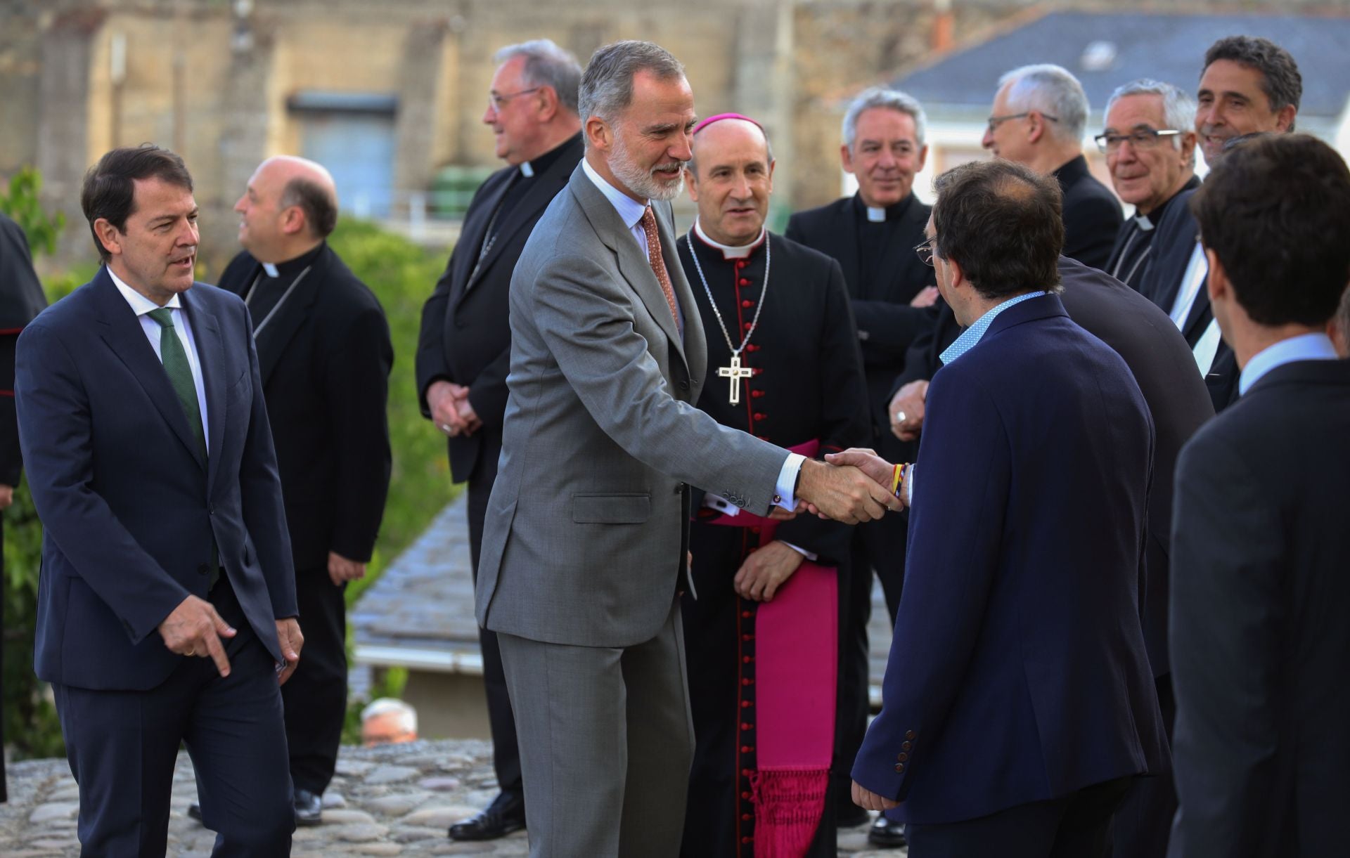 Las imágenes del Rey Felipe VI en Villafranca del Bierzo