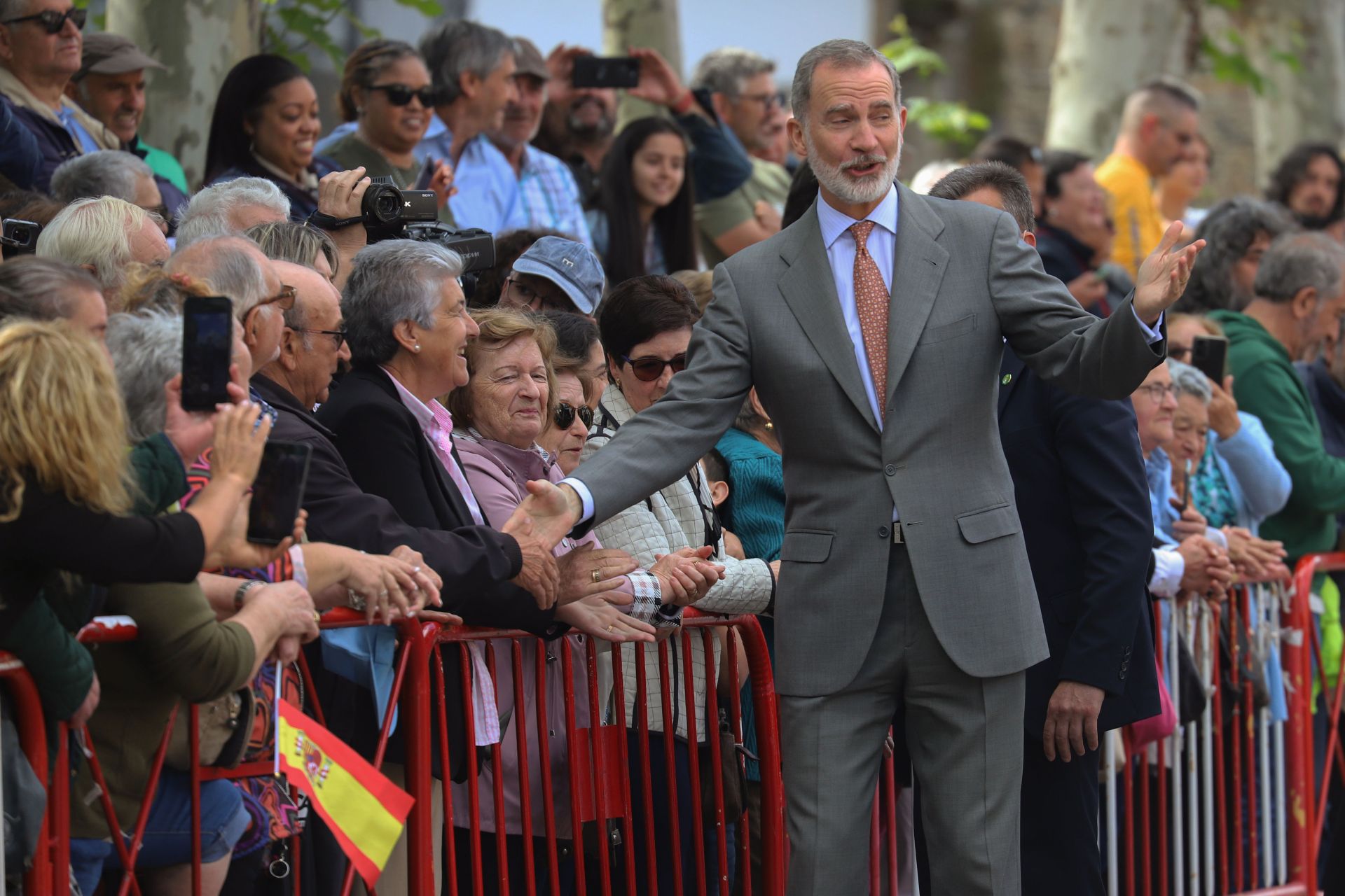 Las imágenes del Rey Felipe VI en Villafranca del Bierzo