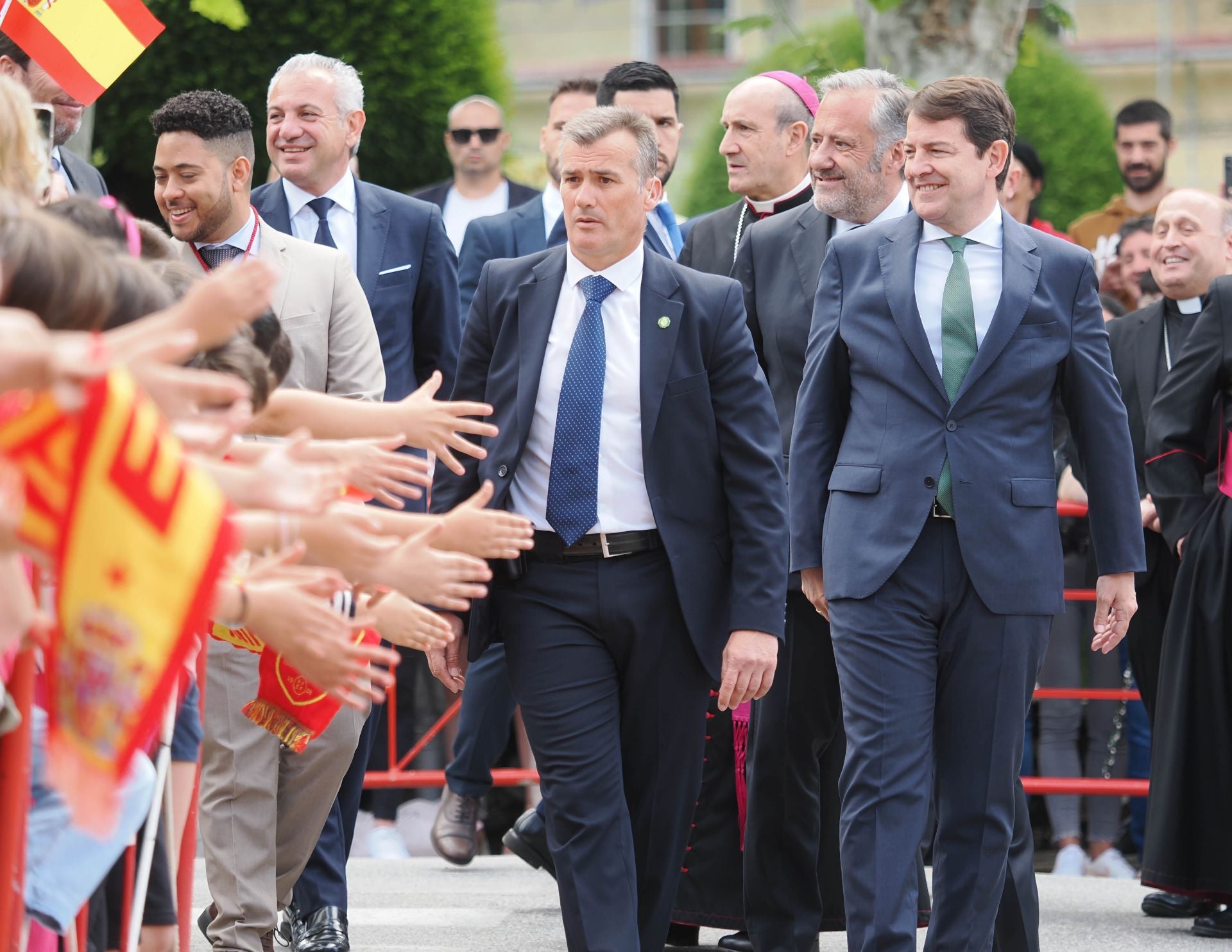 Las imágenes del Rey Felipe VI en Villafranca del Bierzo