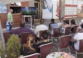 Autorizada la instalación de terrazas con televisores en la calle durante la Eurocopa