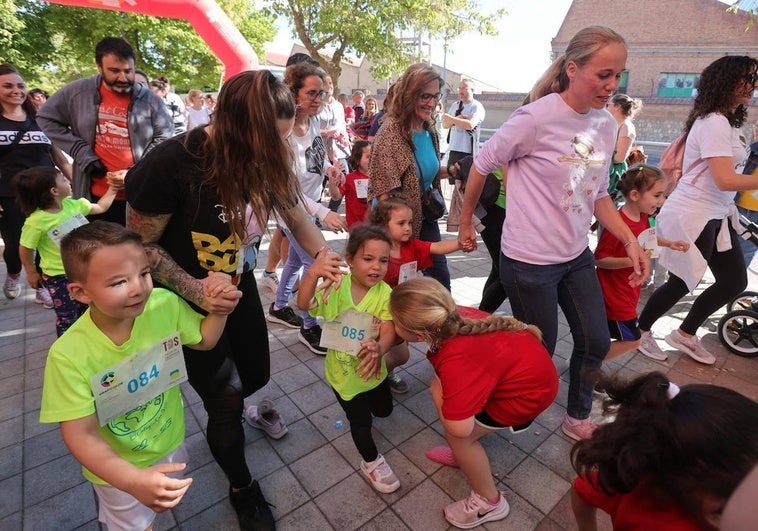 Carrera solidaria en el colegio San José de Palencia