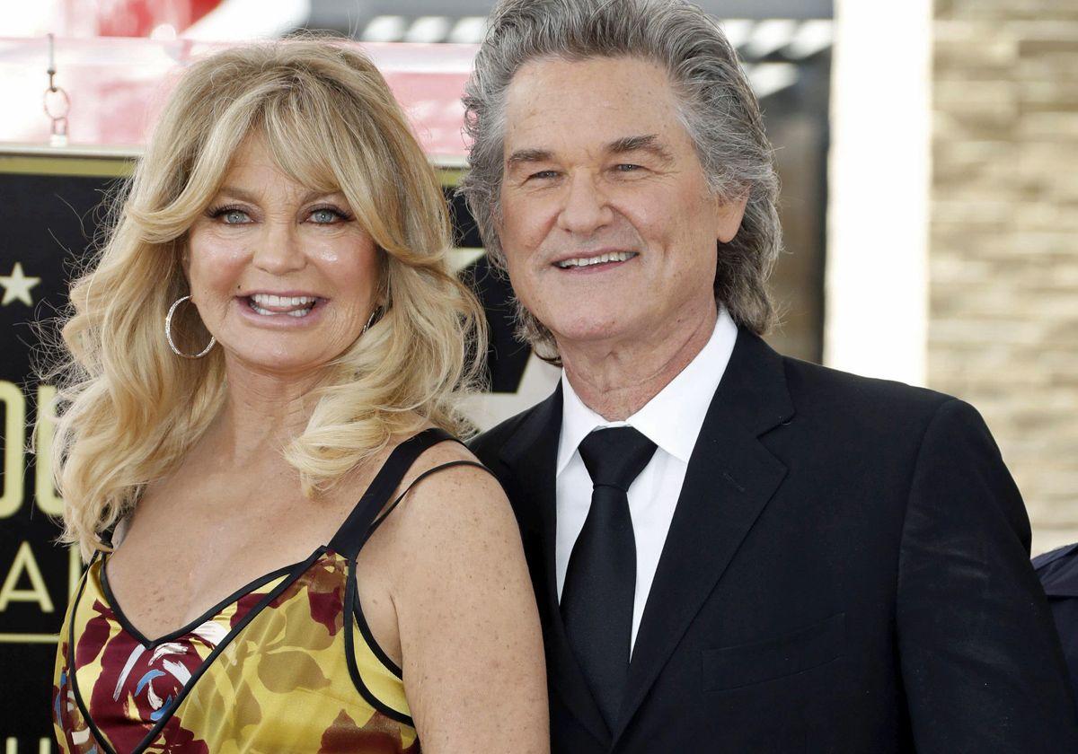 Kurt Russell y Goldie Hawn.