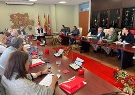 Imagen de una de las asambleas de los representantes de las federaciones deportivas.