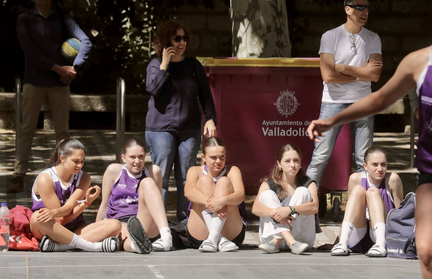 Los torneos de 3x3 en Acera Recoletos en imágenes