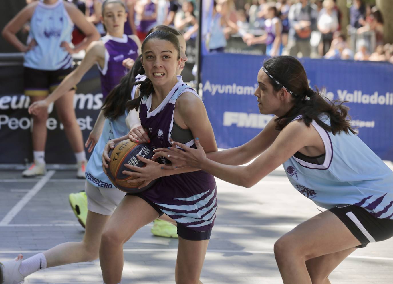 Los torneos de 3x3 en Acera Recoletos en imágenes