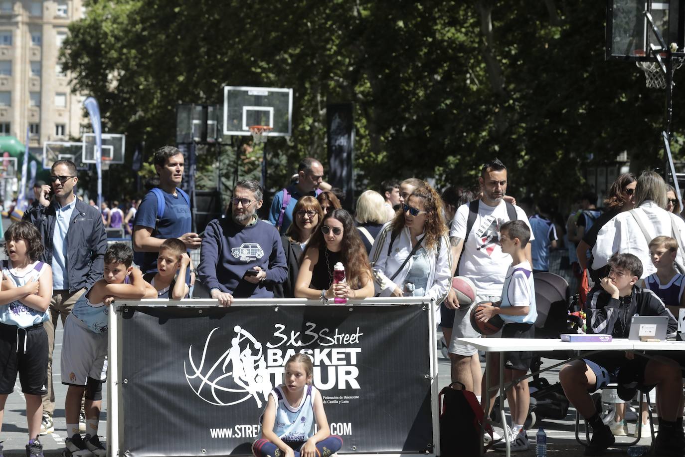 Los torneos de 3x3 en Acera Recoletos en imágenes