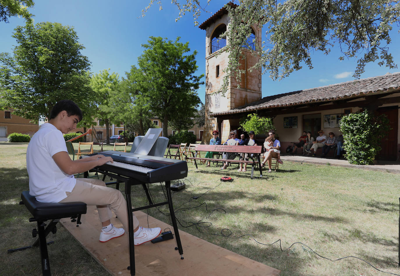 La música llega a todos los rincones de Abarca de Campos