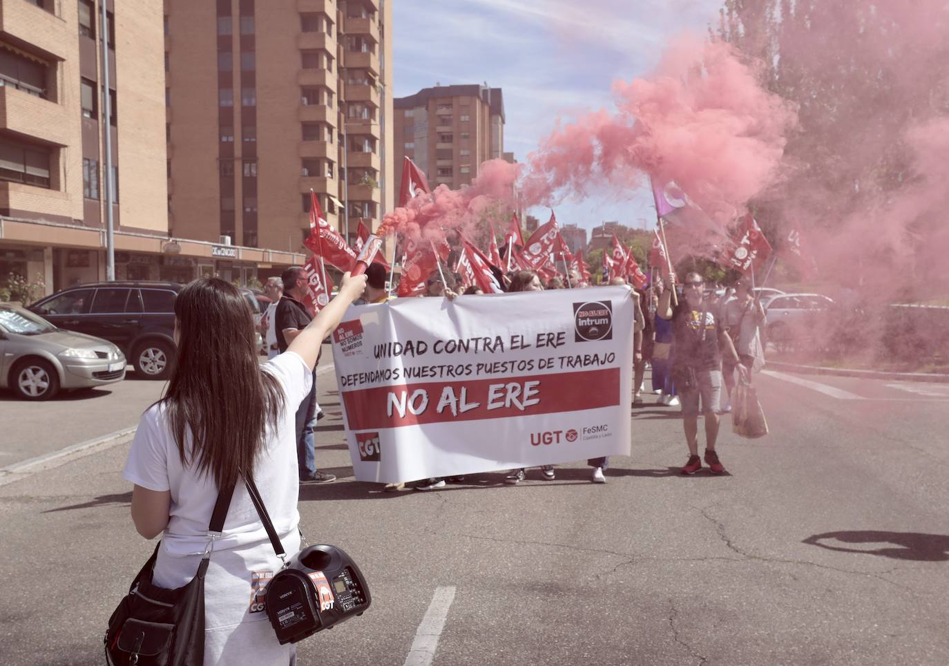 La manifestación de Intrum en imágenes