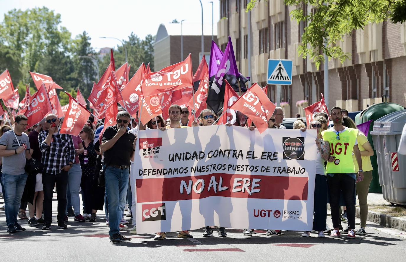 La manifestación de Intrum en imágenes