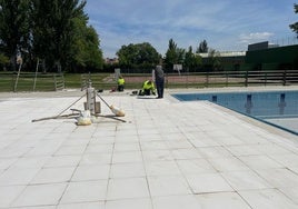 Mejoras en la Piscina Municipal de Laguna de Duero.