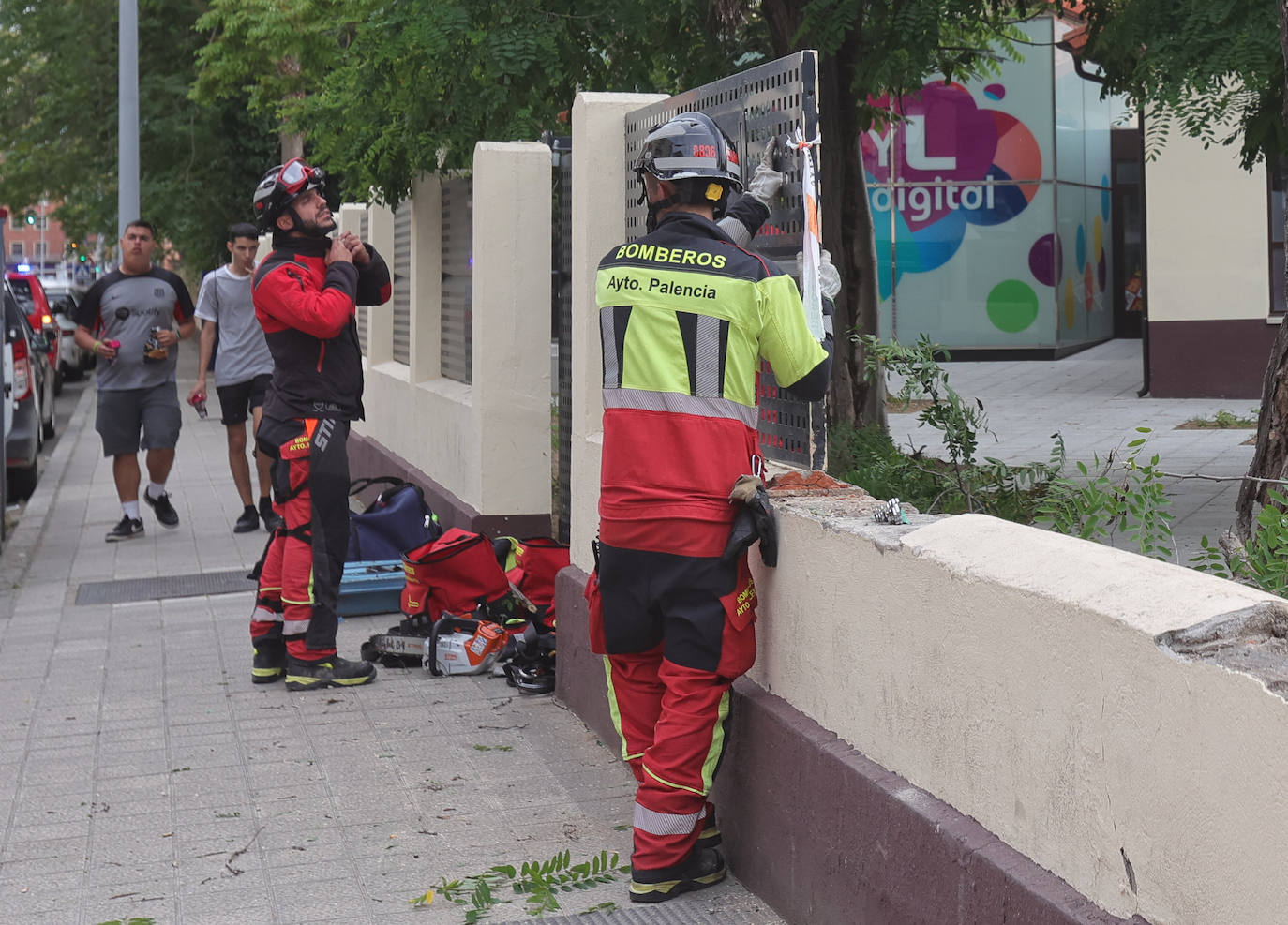 Otro susto con los árboles de Modesto Lafuente