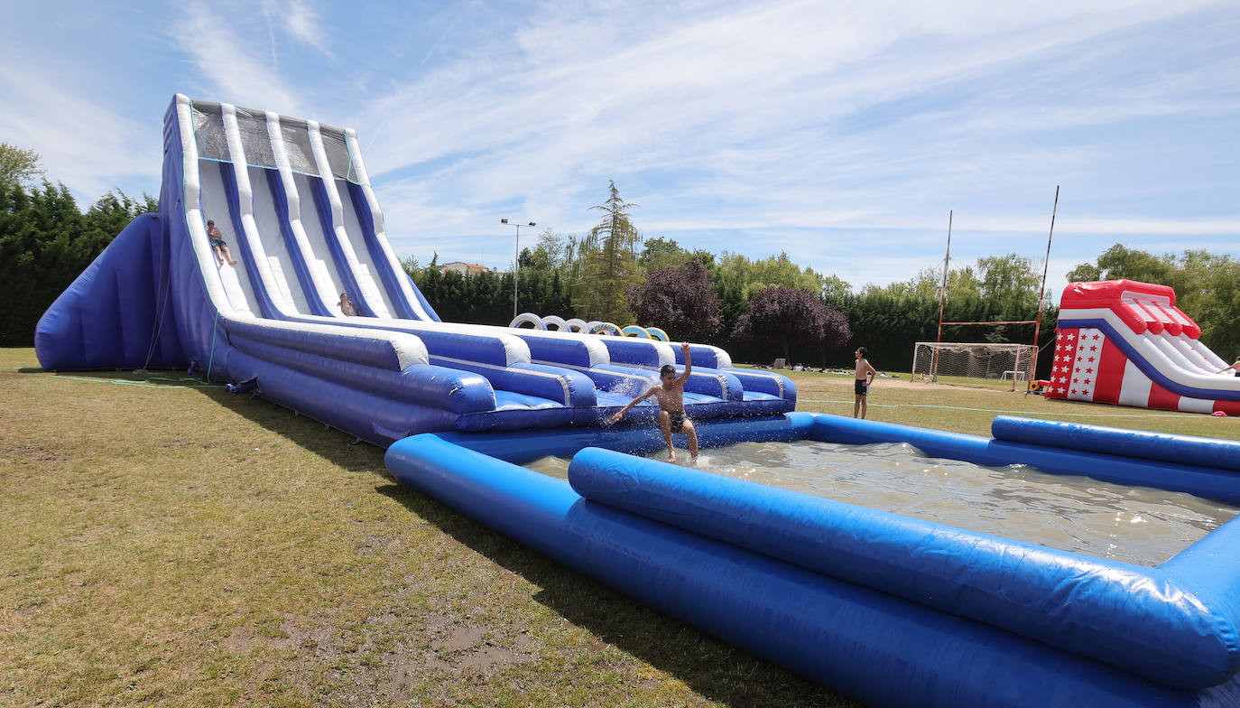 Palencia estrena un parque acuático