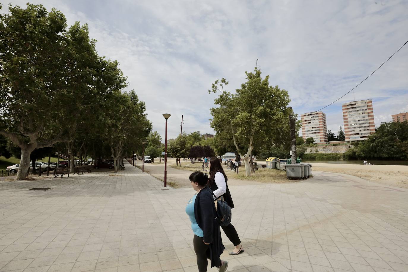 Las imágenes del paseo de Isabel la Católica de Valladolid