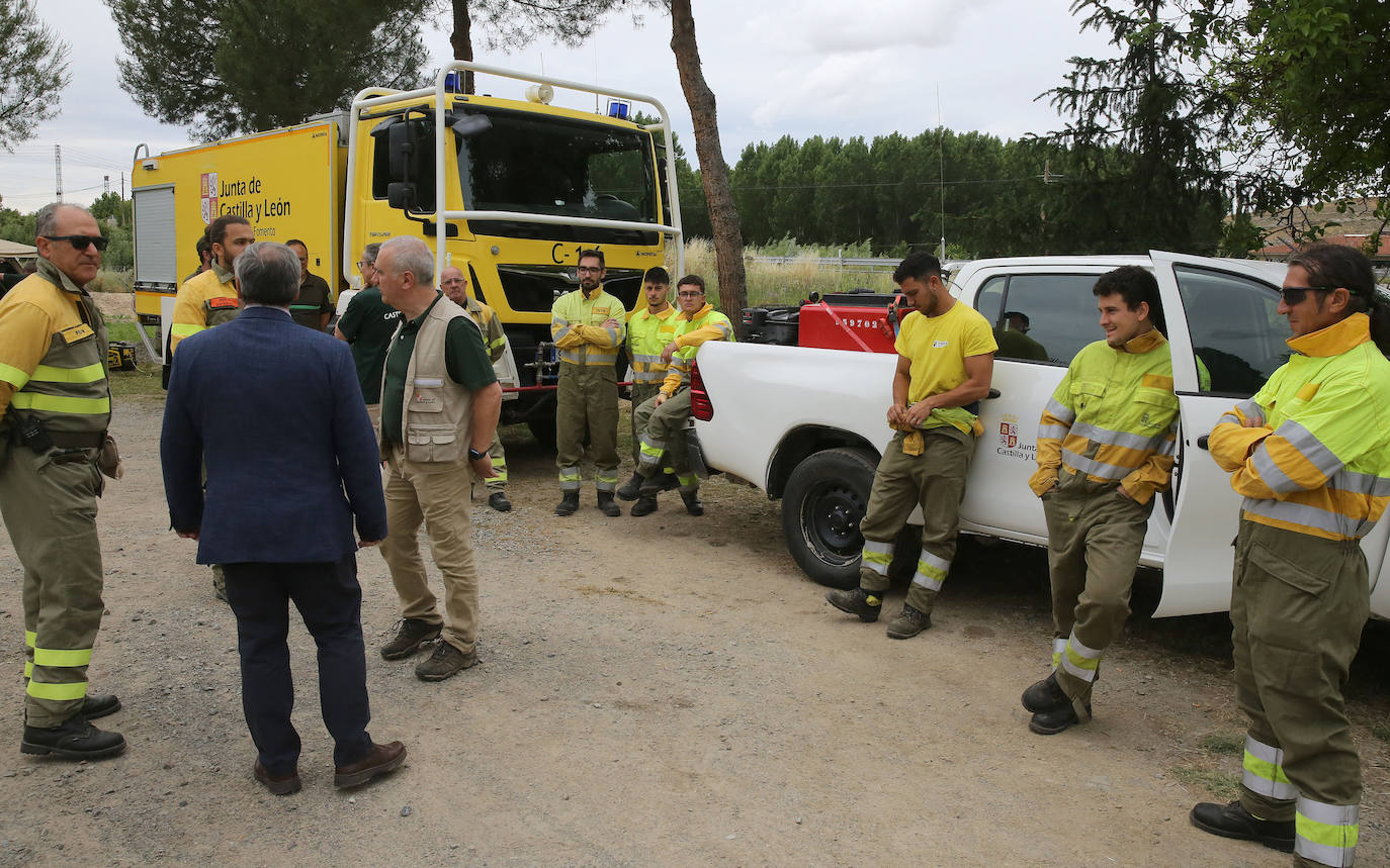 Presentación del dispostivo contra incendios forestales