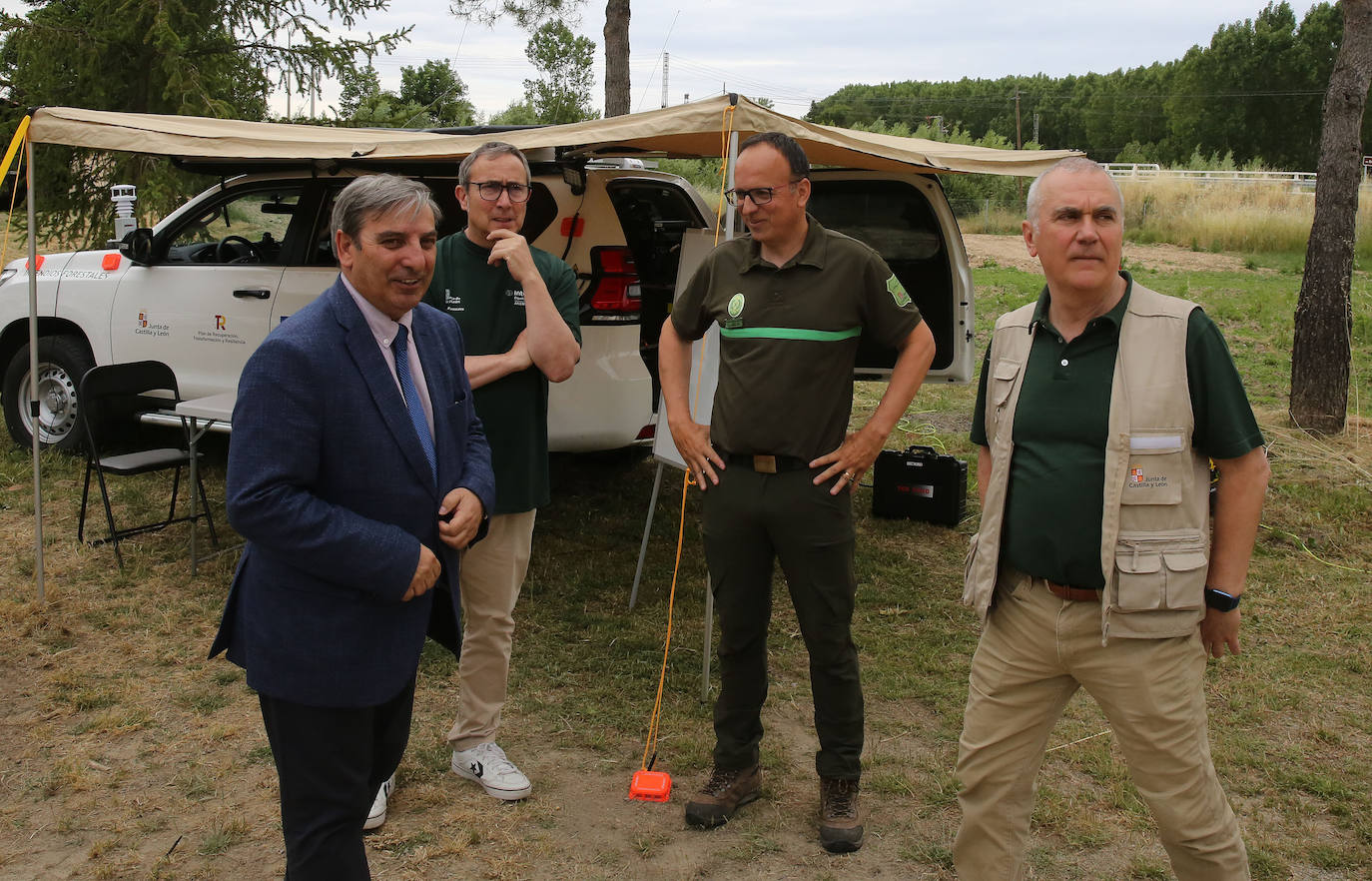 Presentación del dispostivo contra incendios forestales