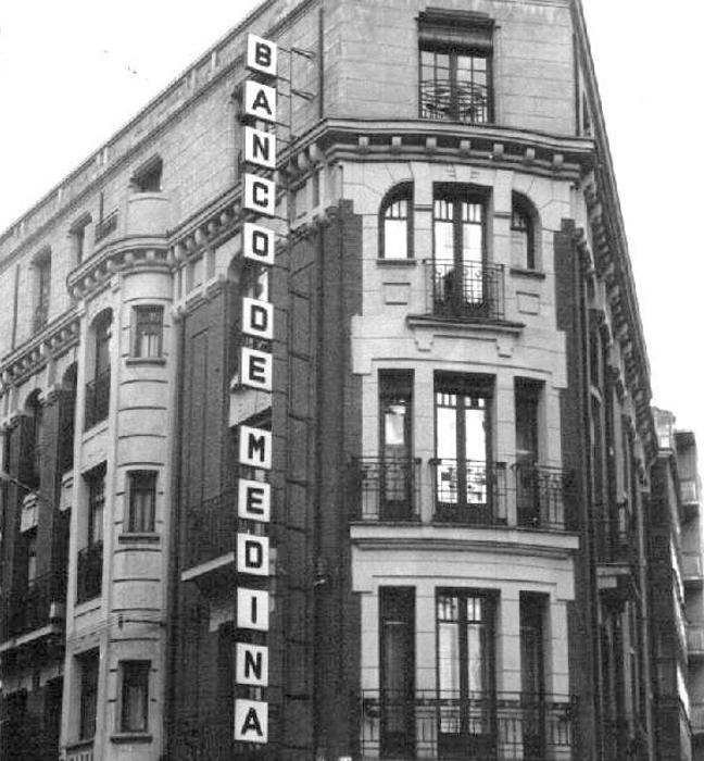 Sede central del Banco de Valladolid en la calle Miguel Íscar.