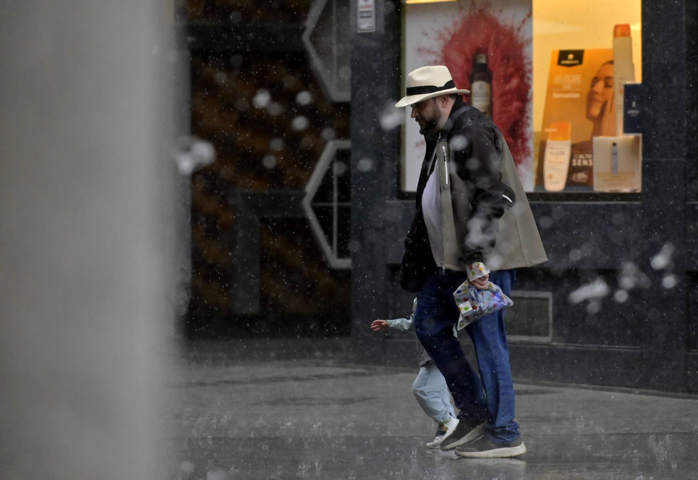 Las imágenes de la fuerte tormenta en Valladolid