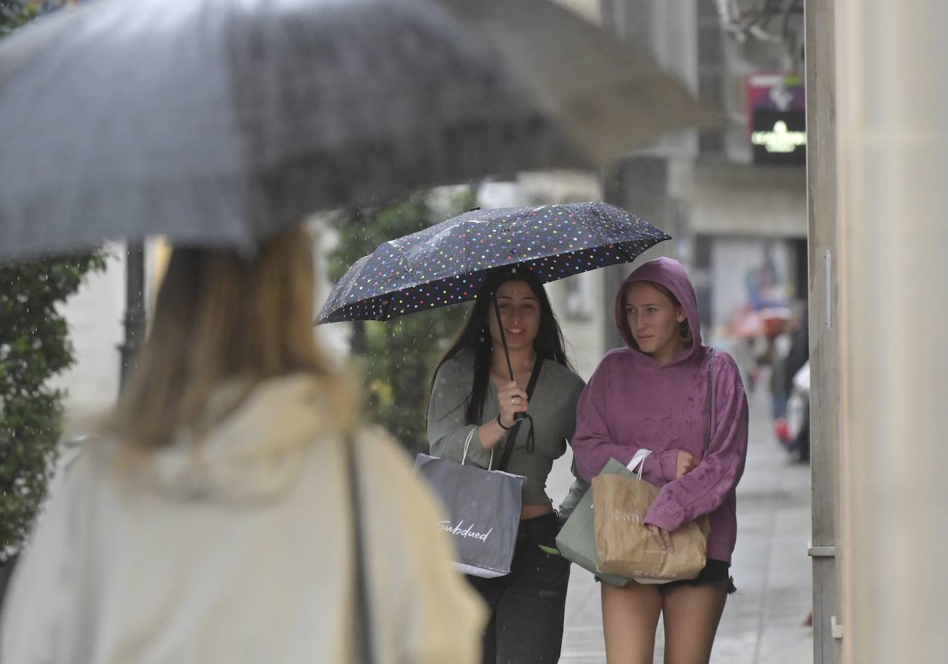 Las imágenes de la fuerte tormenta en Valladolid