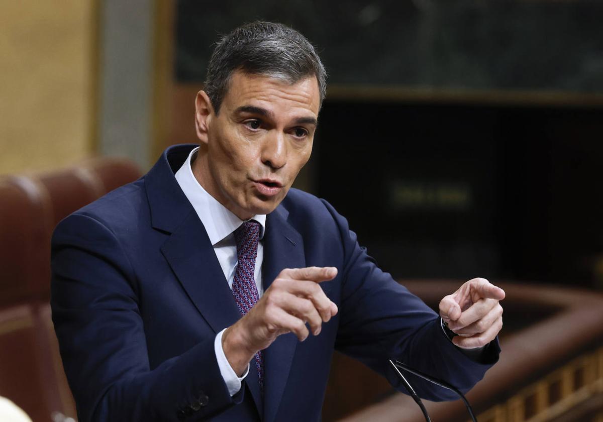 El presidente del Gobierno, Pedro Sánchez.