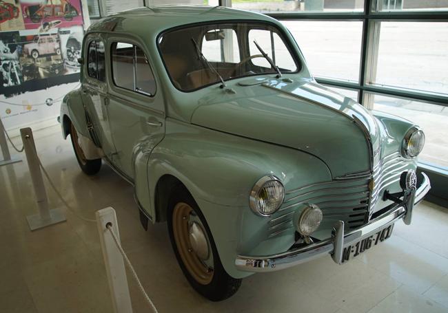 El FASA 00001, en el vestíbulo del Museo de la Ciencia de Valladolid.