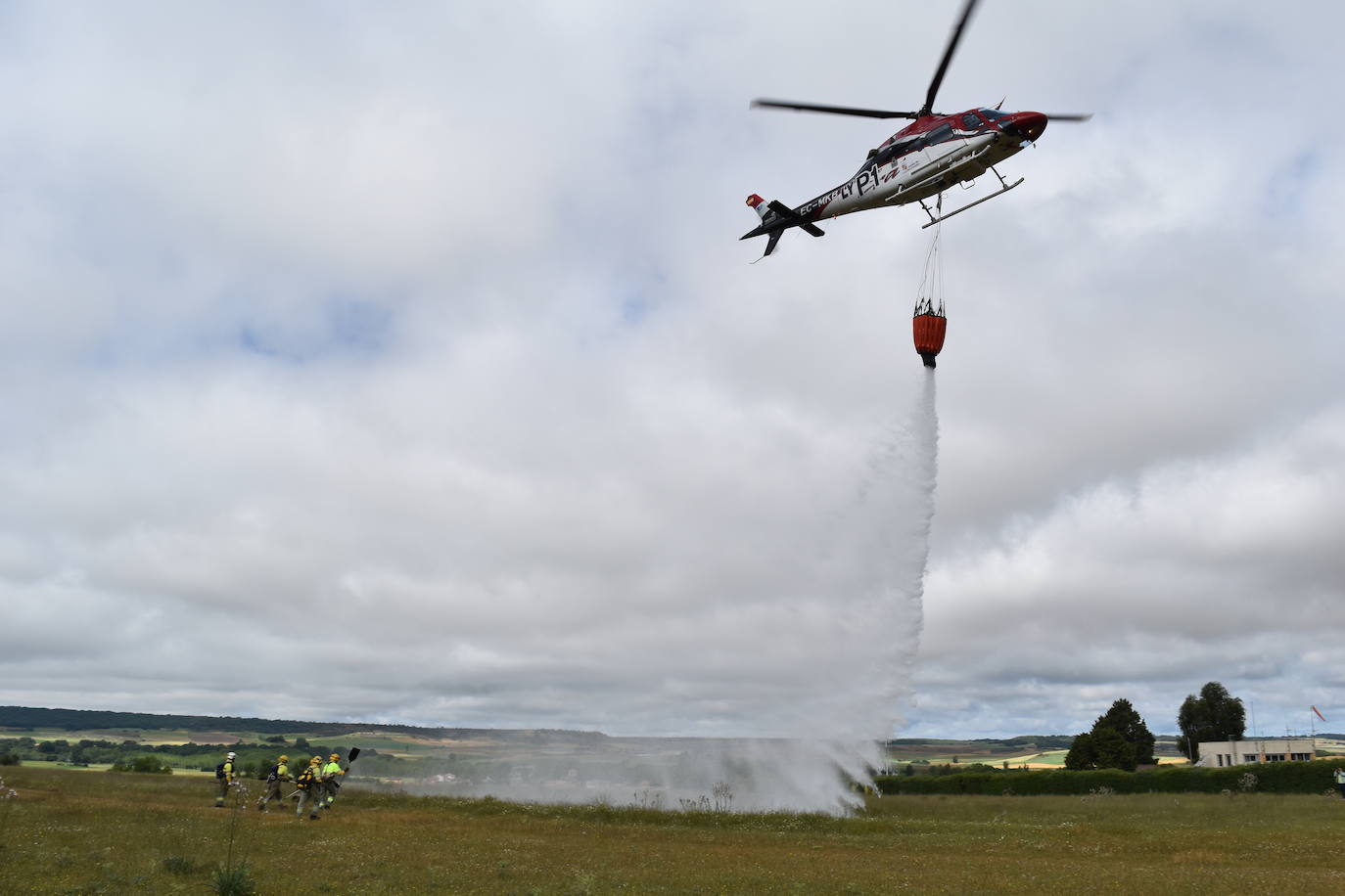 Así es el dispositivo contra incendios en la época de peligro alto