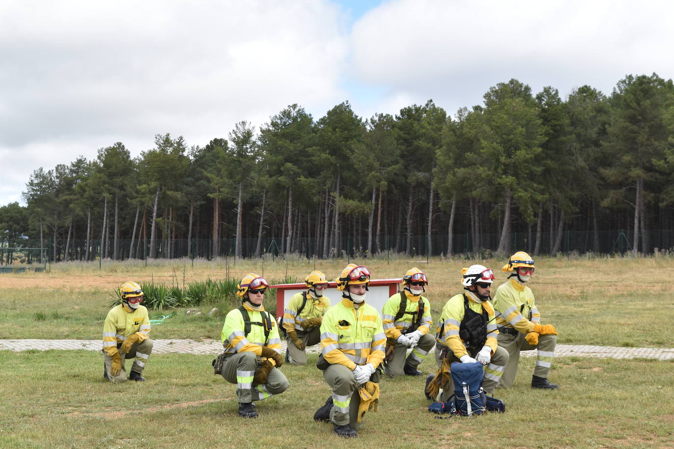 Así es el dispositivo contra incendios en la época de peligro alto